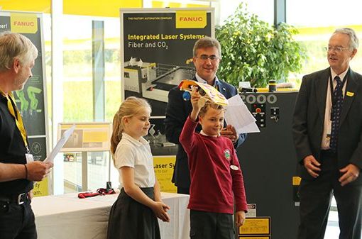 LOCAL YOUNGSTERS GET UP-CLOSE AND PERSONAL WITH FANUC ROBOTS