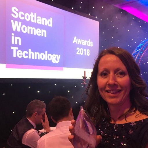 Rural Scottish school takes pride in top teacher at Scottish Women in Technology Awards