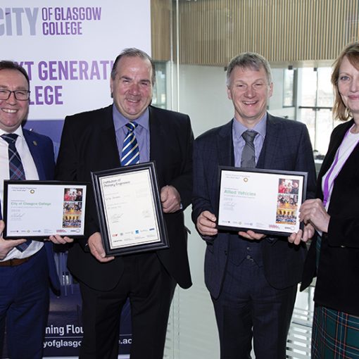 Growth in engineering education in Glasgow schools recognised by Minister for Trade