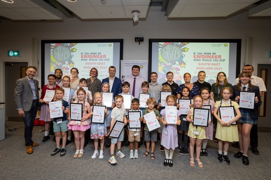 Primary Engineer and Canterbury Christ Church University celebrates with young engineers and their award-winning ideas