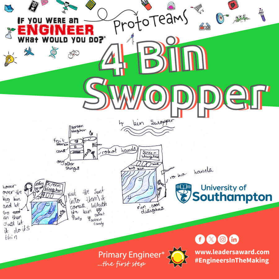 University of Southampton creating The 4 Bin Swopper prototype – Midpoint Update!