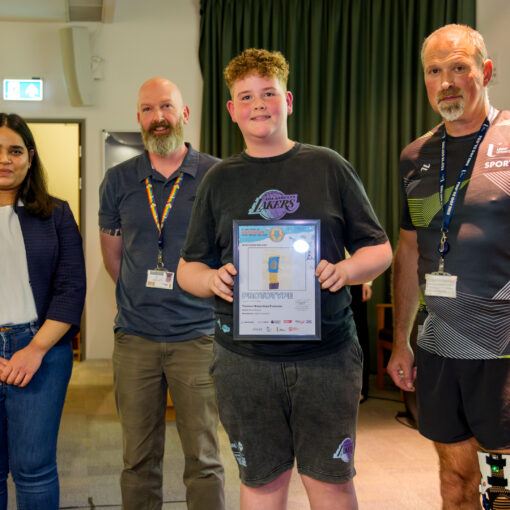 School pupil’s life changing Titanium Knee Brace Prototype Unveiled at Ulster University