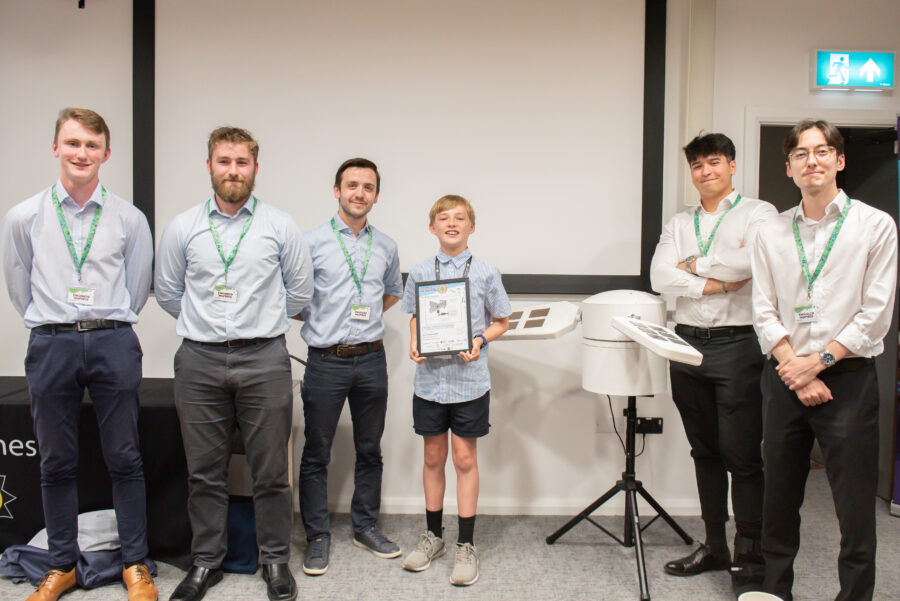“A dream come true!” said Alex, age 11, who saw his engineering idea unveiled as a prototype