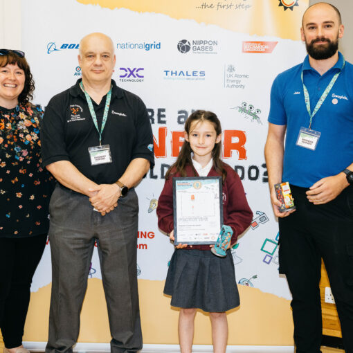 Astronaut praises Isle of Man pupil for space invention turned into a prototype by Isle of Man Chamber of Commerce