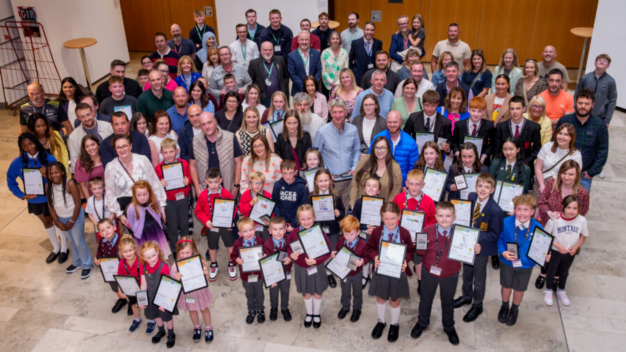 Northern Ireland pupils receive awards for STEM achievements at Ulster University
